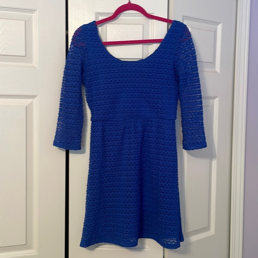 Boutique blue dress from Francesca’s